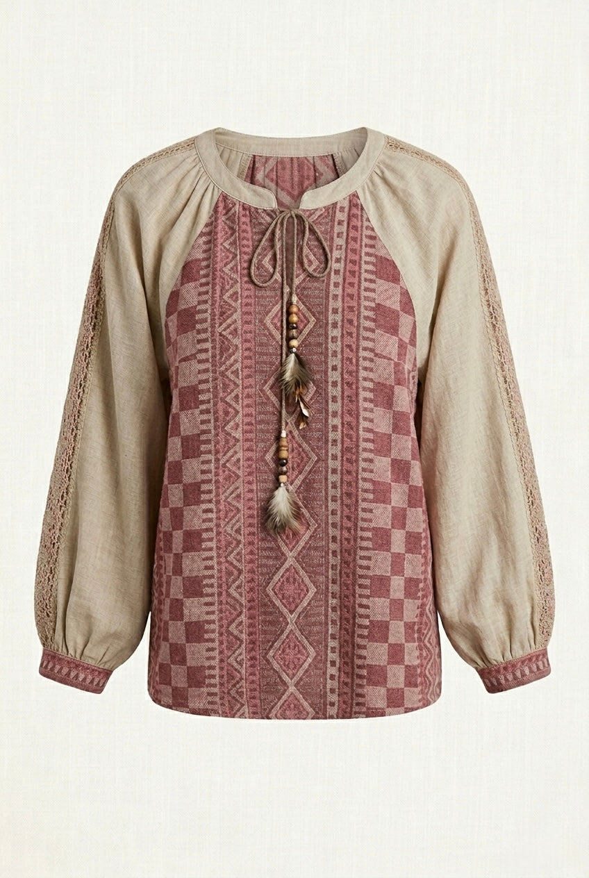 Chemise Rose Nomade